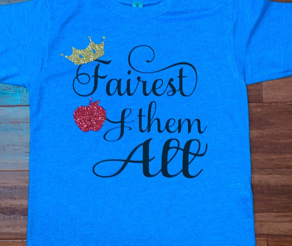 Disneyland Shirt,Disney Shirts, Fairest Of Them All Shirt, Disney Shirt, Snow White Shirt, Princess Shirt Store24H