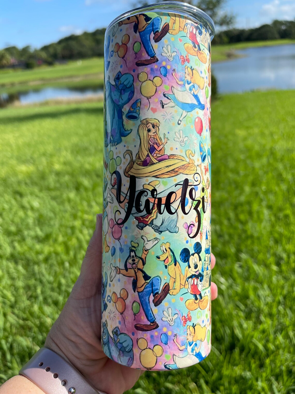 Custom Tumbler 20 Oz Disney Tumbler Minnie Tumbler Etsy