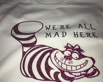 Alice in Wonderland, Cheshire Cat Shirt, Alice in Wonderland, Disney Family Shirts, Disney shirts 3x 4x