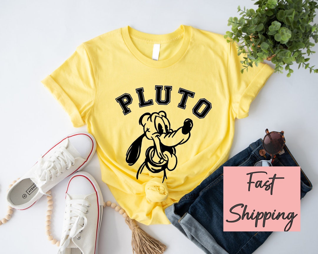 Disney Shirts Disney Pluto Disney Dogs Disney Shirts Etsy