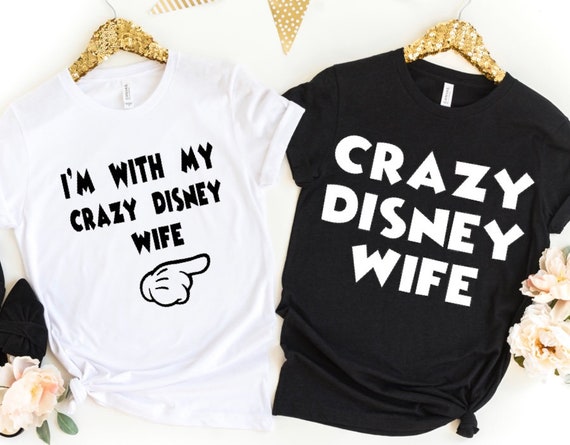 husband and wife disney shirts