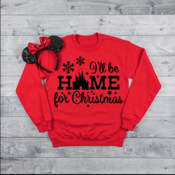 Christmas disney sweatshirt sale