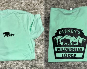 Disney Wilderness Lodge Shirt, Disney Camping Shirt, Disney Camping Family Shirts, Disney Fort Wilderness Shirts