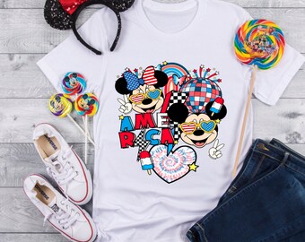 Disney 4th of July Shirts, Disney Patriotic Shirts, Disney Forth of July Shirts, Disney July 4th Tee, Disney Matching Shirts Toddler-4X