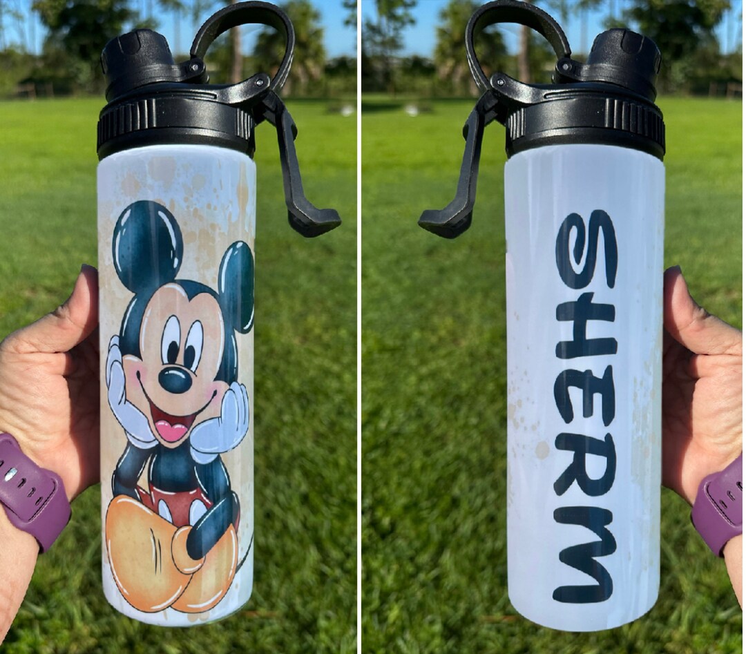 Mickey Tumbler 20 Ounce Stitch Water Bottle Disney Tumbler Disney
