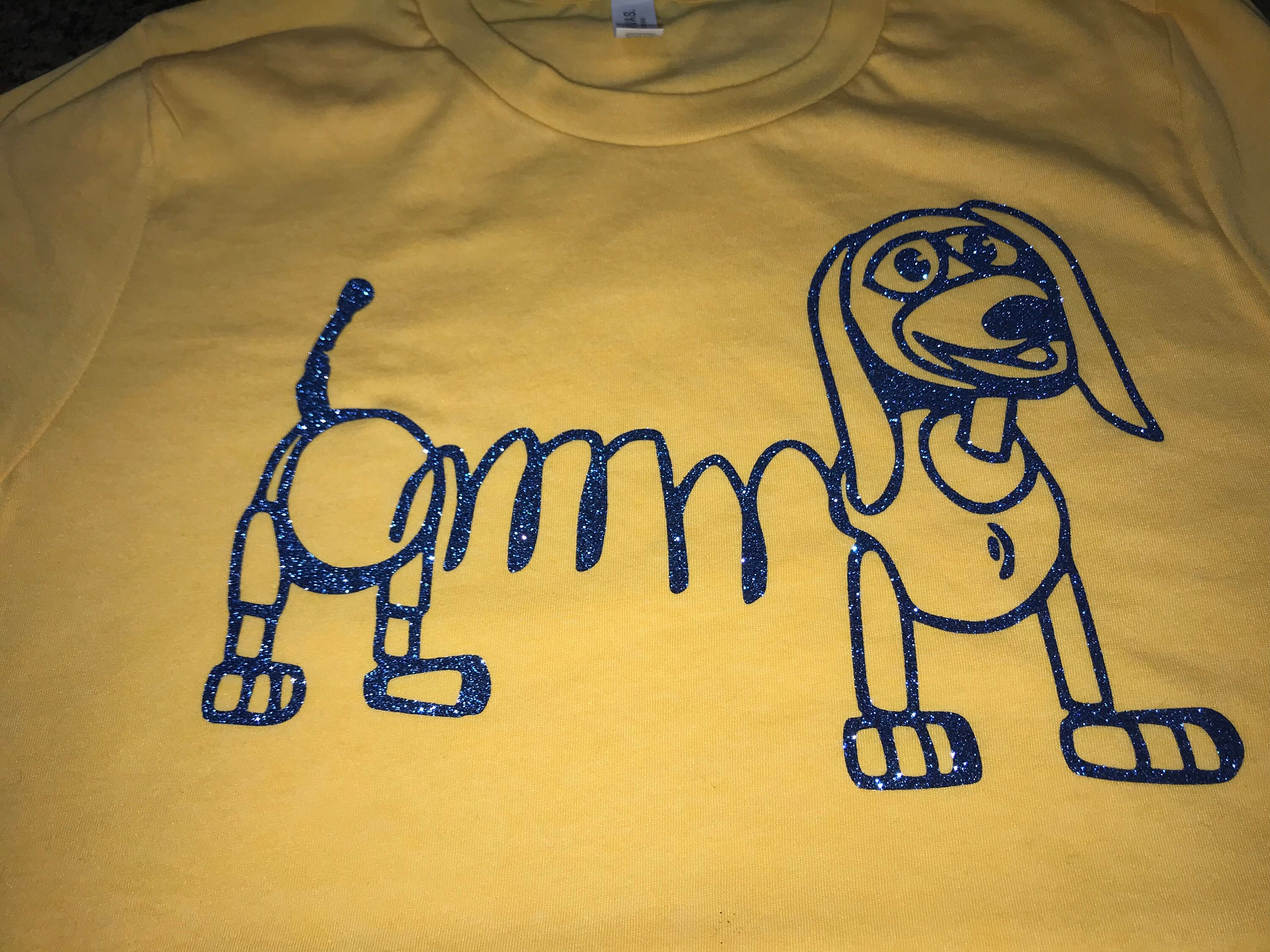 slinky dog t shirt