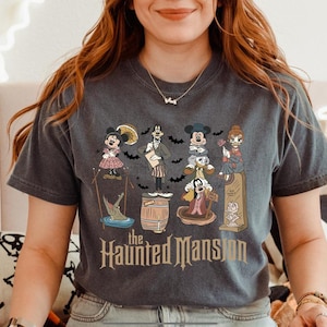Disney Halloween Comfort Colors® Tee, Disney Halloween Matching Shirts, Haunted Mansion Shirt, DIsney Haunted Mansion