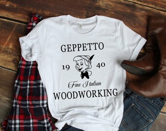 Disney Pinocchio Shirt, Disneyland Family Shirts, Disney shirts Toddler to 4X Tees, Pinocchio