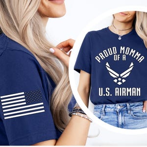 Air Force Shirt, Air Force Graduation, Air Force Matching Family Shirts, U S Airman Shirt, Air Force Shirt, NEW VERSION