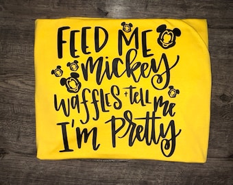 DIsney Mickey Waffle Shirt, Disney Matching Tees,  Disney Waffle Tees, Disney Tanks, Disney Family Vacation Shirts, Mickey Waffle Shirts