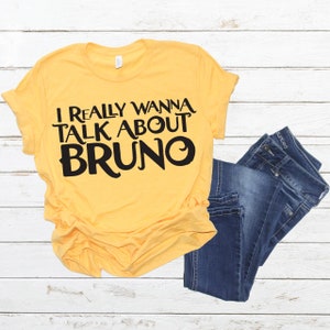 Bruno Disney Tee, Funny Disney Tee, Bruno T-shirt