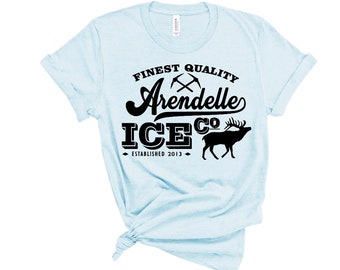 Disney Frozen Shirt, Disney Frozen Birthday Shirt, Arendelle Ice Company Shirt , Frozen Birthday Shirt,  Elsa Shirt, Kristoff Shirt