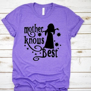 Tangled Shirts, Rapunzel Shirts, Mother Knows Best, Disney Vacation Shirts, Disney Mothers Day Shirts, Disney Princess Mom