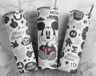 Custom Tumbler 20 Ounce  - Mickey Tumbler  - Disney Tumbler - Disney Vacation Tumbler - Personalized Tumbler