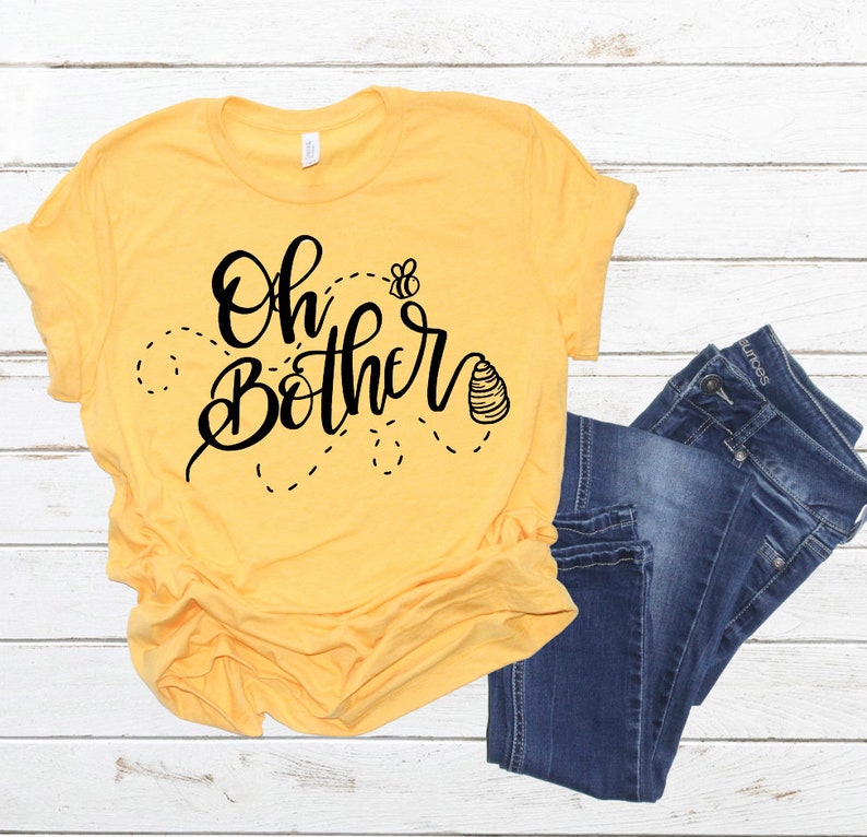 Winnie the Pooh Disney Shirt Winnie the Pooh Oh Bother - Etsy