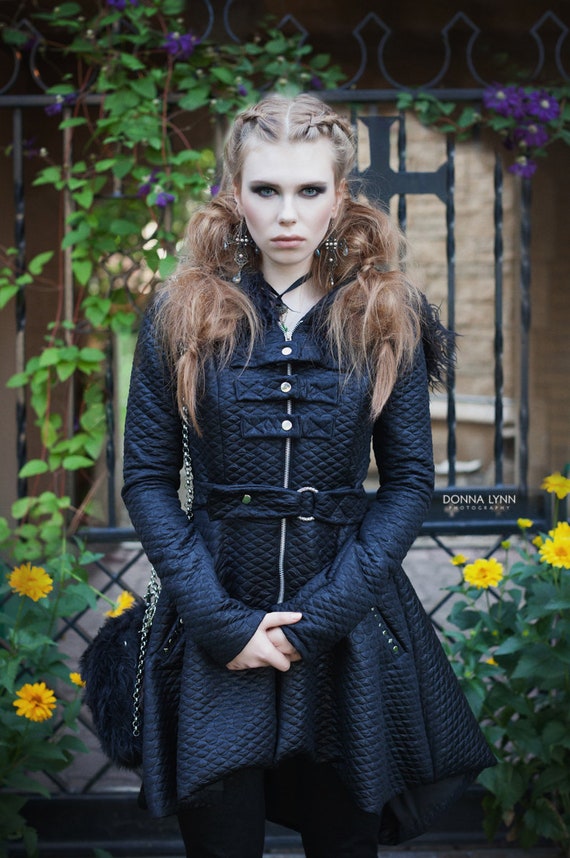 Hooded corset coat 2025 Hooded corset coat 2025