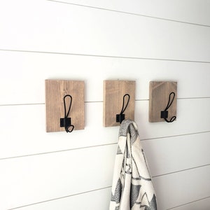Rustic Coat Rack, Modern Wall Hanger, Coat Rack Wall Mount, Wood Wall Coat Rack, Farmhouse Coat Rack, Coat Rack, Bathroom Towel Rack