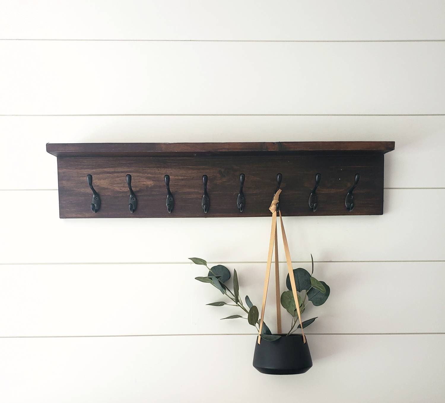 Modern Coat Hook Rack With Shelf Tradingbasis