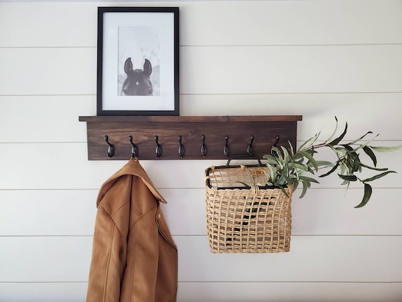 How to hang a coat rack shelf hotsell