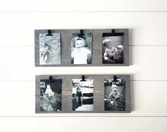 Family Picture Frame Collage, Photo Wall Collage Kit, 5x7 Picture Frame, 4x6 Picture Frame, Farmhouse Decor gallery Wall