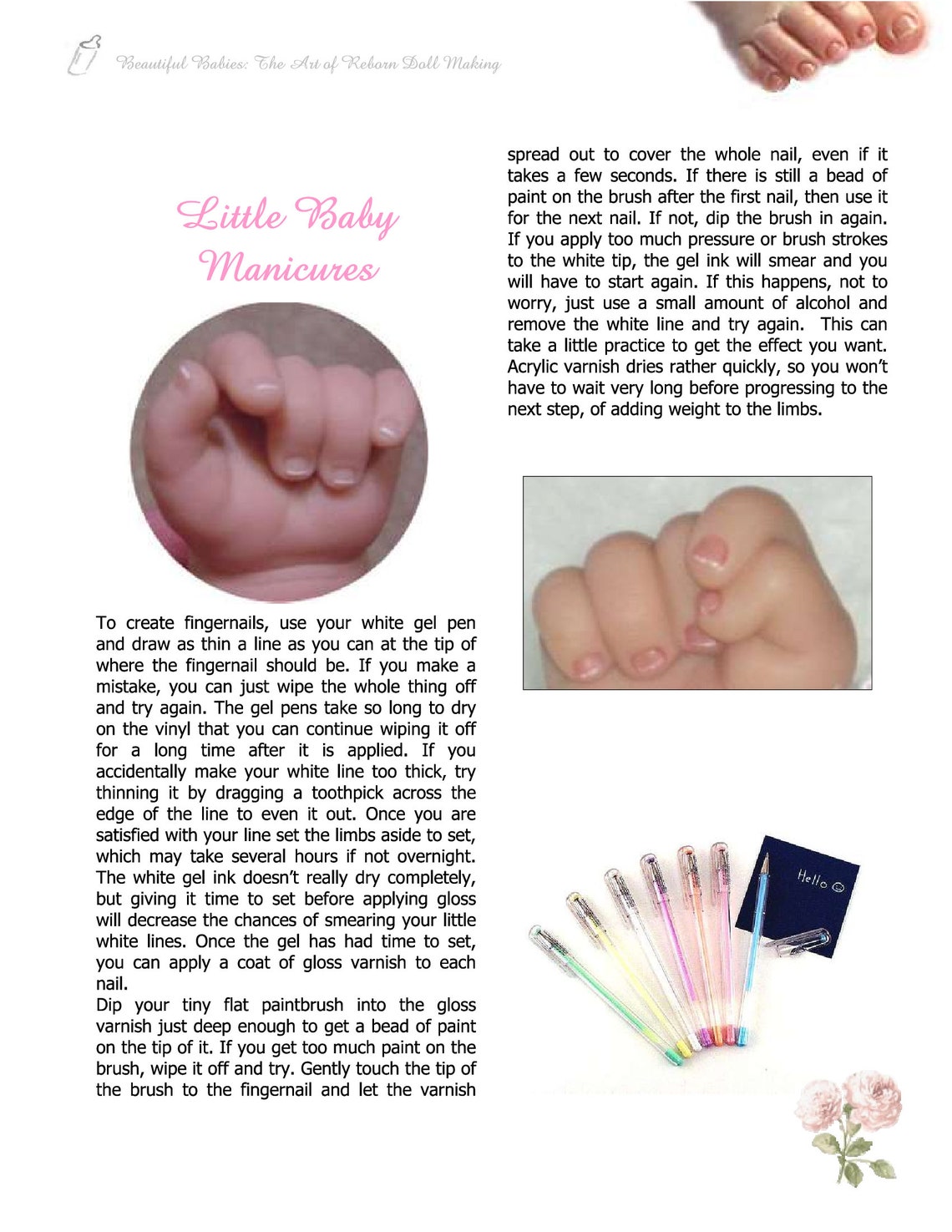 PDF Reborn Baby Doll Tutorial Beautiful Babies the ART of Etsy