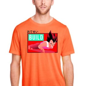 Dragon Ball Inspired - Vegeta Build Tshirt