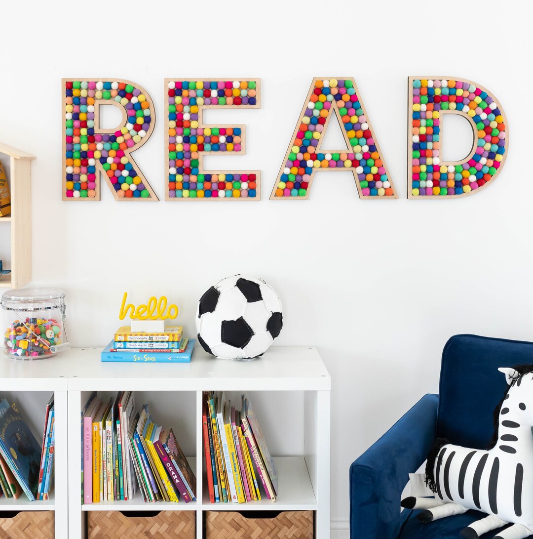 READ Wall Letters - Etsy