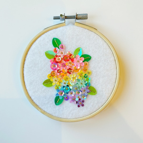 Sequins Embroidery Mini Kit