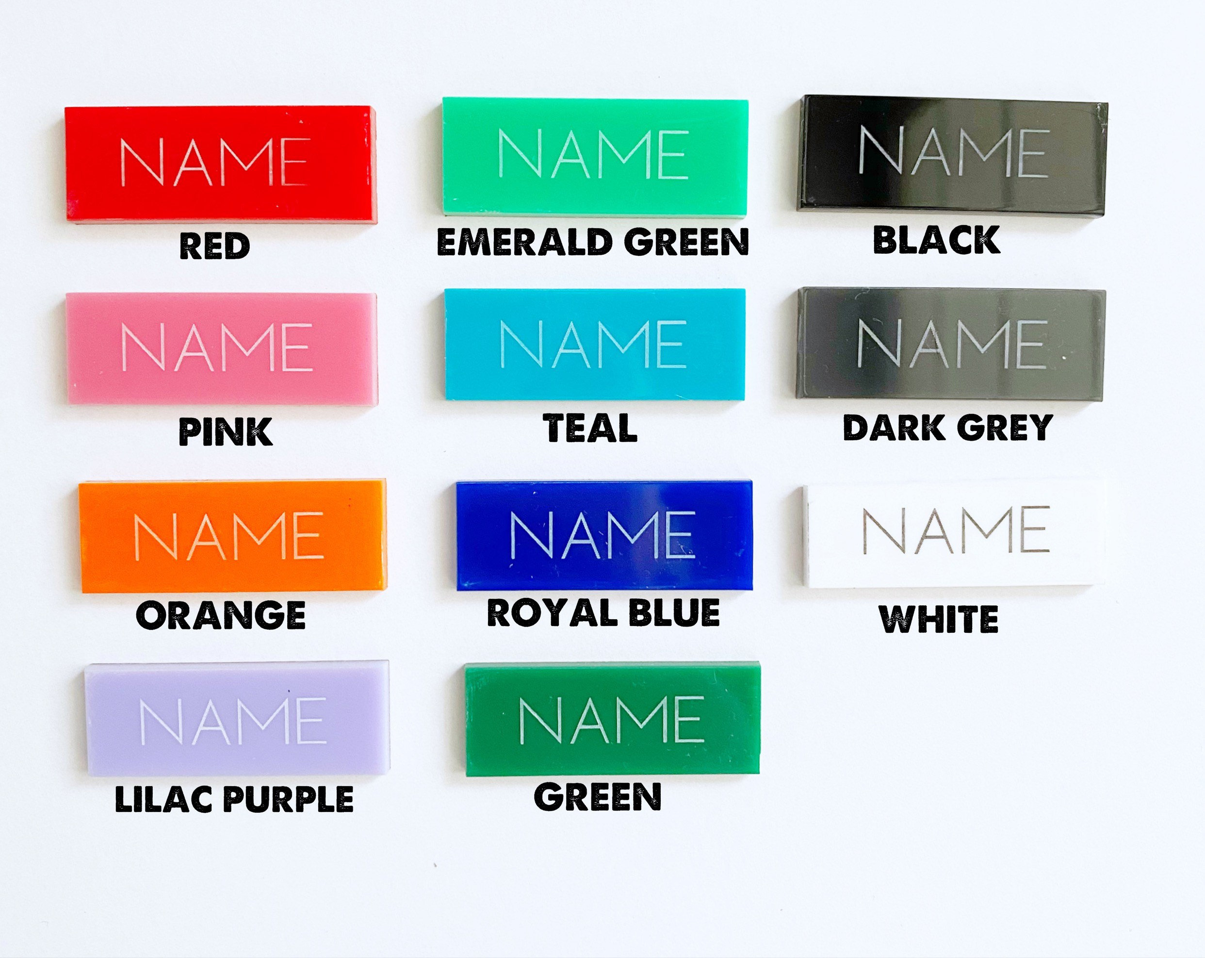 Printable Name Tags For Employees