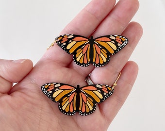 Monarch Butterfly Earrings