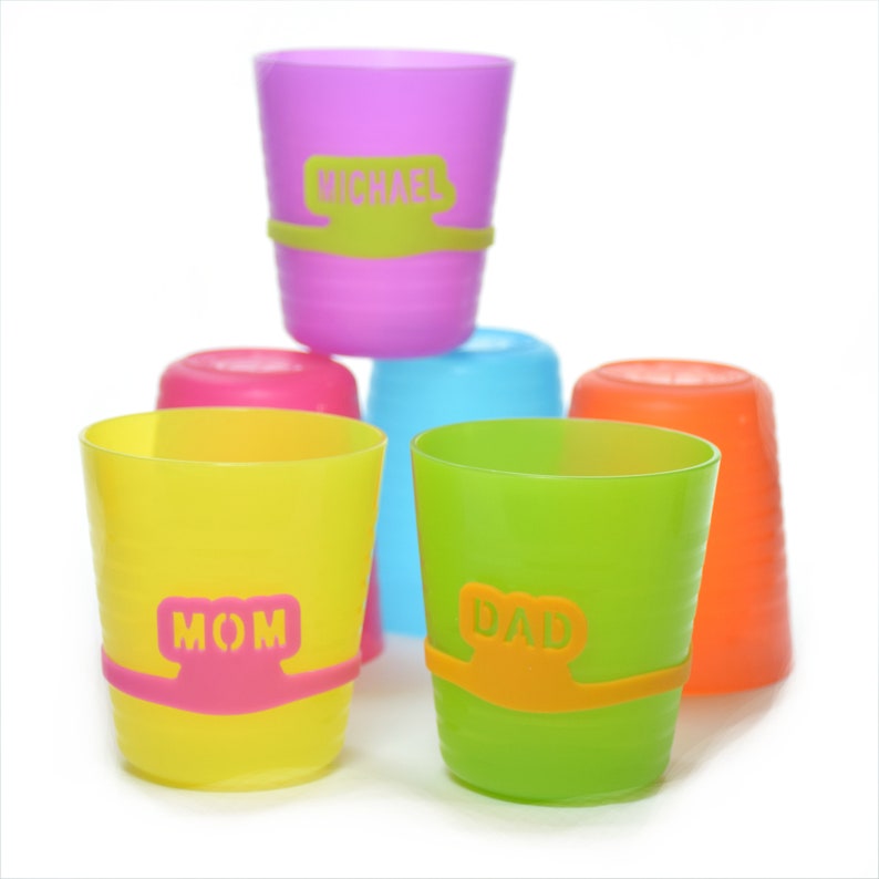 Sippy cup label. Personalized bands Labels for baby bottles Etsy