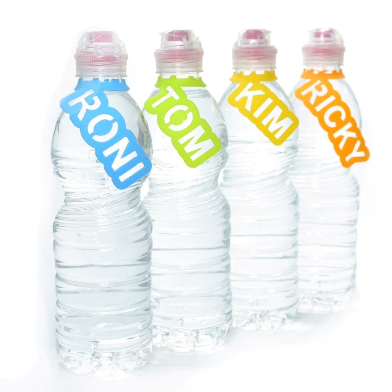 Bottle Name Labels Silicone Name Tags Customized Silicone Etsy