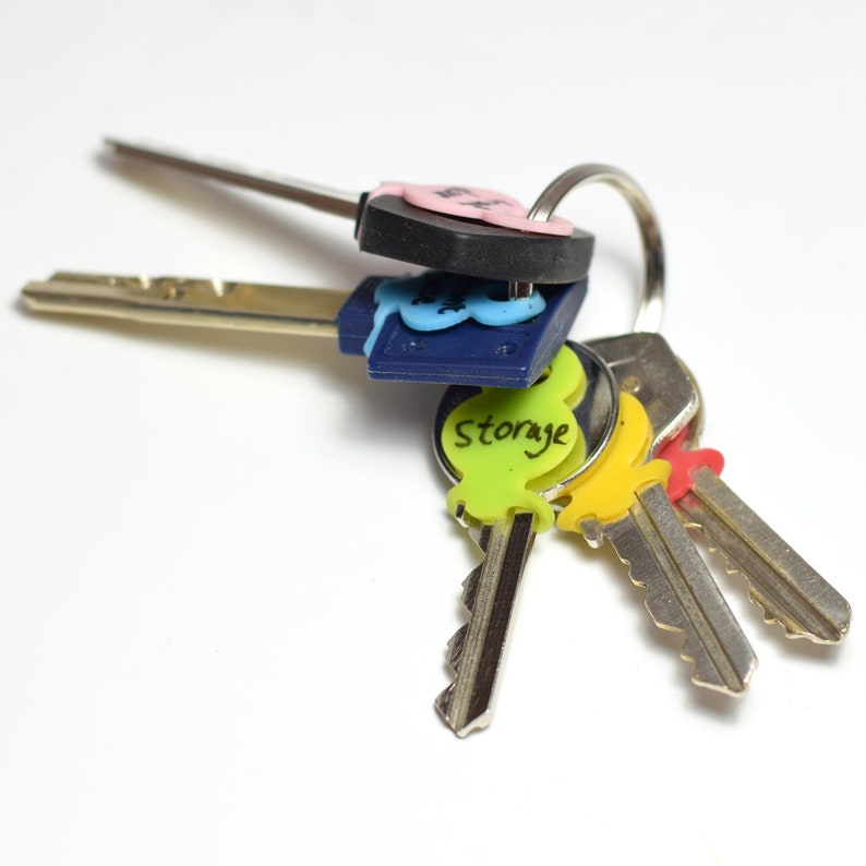 24 Pack Key Identifiers. Universal Silicone Key Caps Covers Etsy