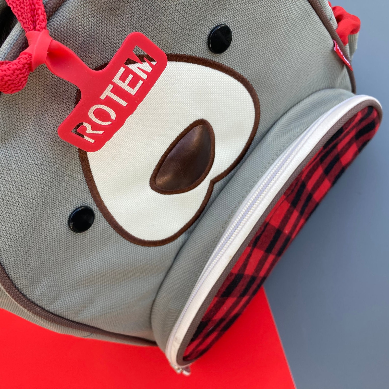 Personalized backpack name tag. Personalized silicone label Etsy