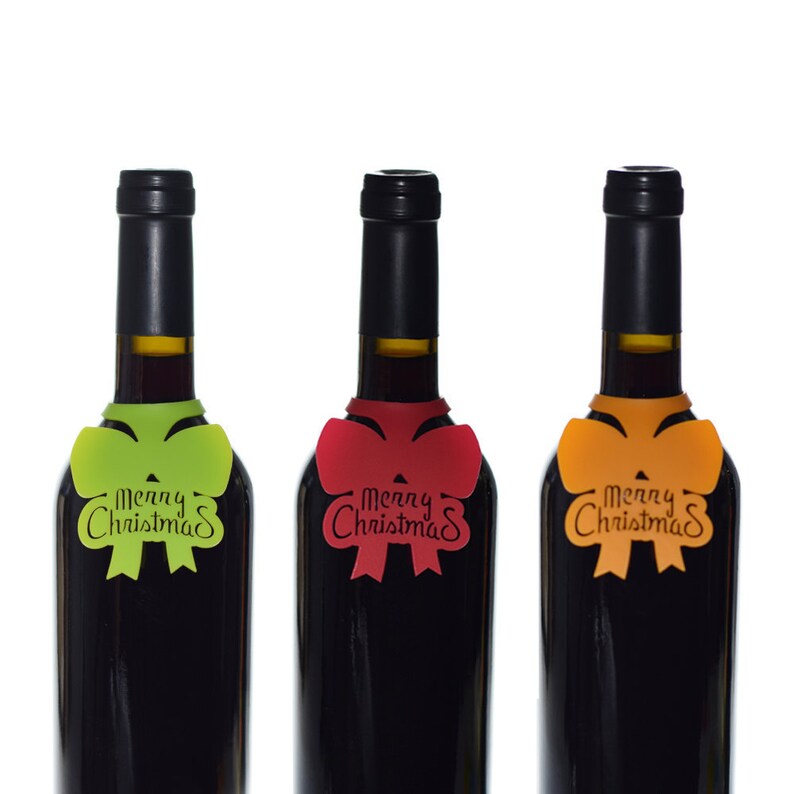 Christmas Wine Lover Gift Bottle Decoration Wine Bottle Etsy