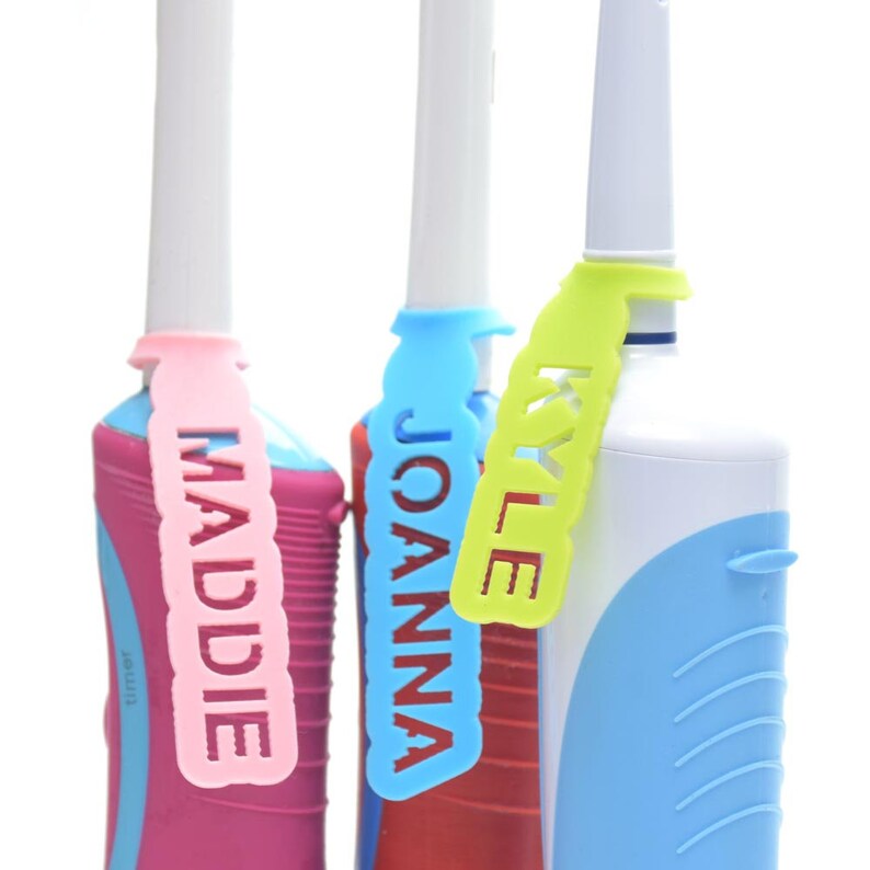 Personalized Toothbrush Labels. Customized Your Toothbrush Etsy