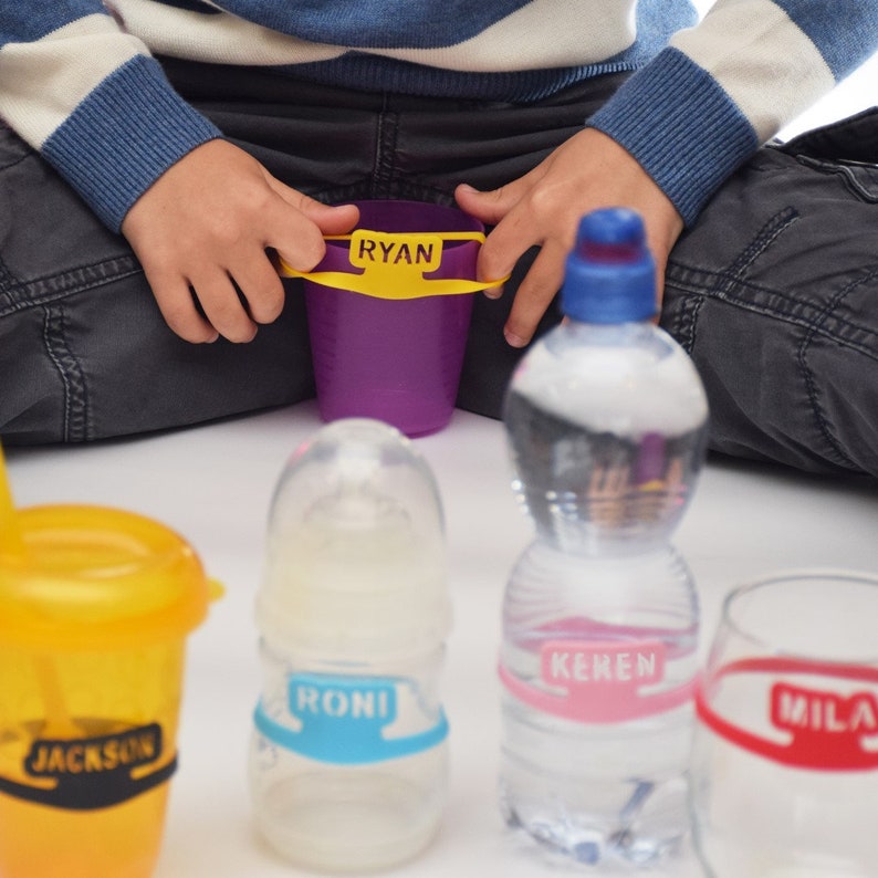 Personalized Label for Baby Bottles Sippy Cups & Thermos. Etsy
