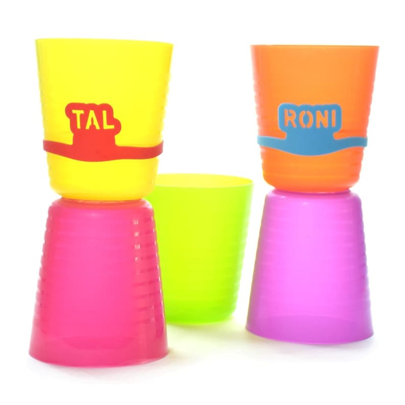 Personalized silicone Labels for baby bottles and sippy cups. Etsy