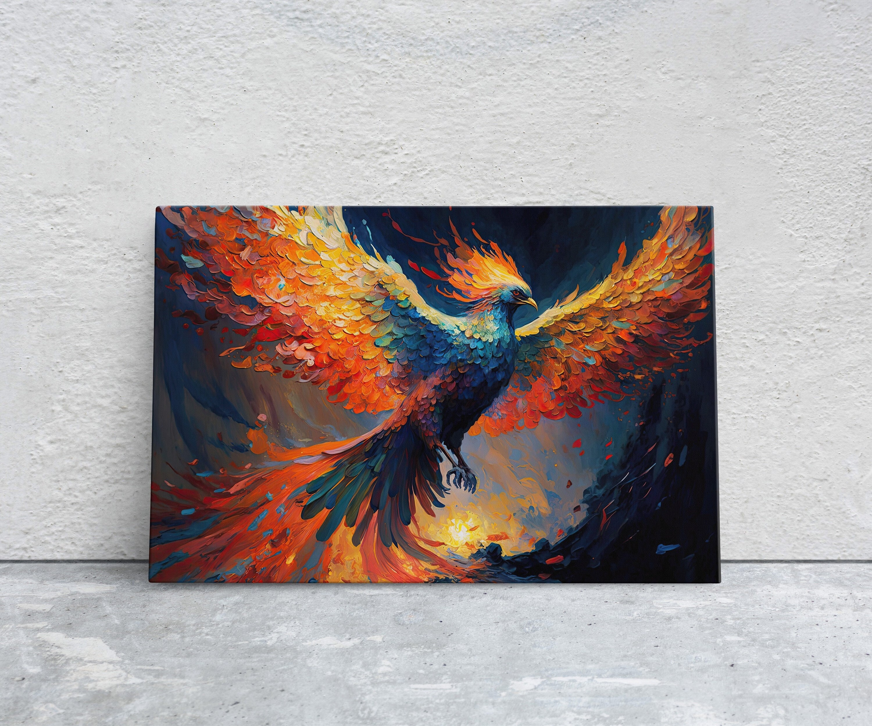 Phoenix Canvas Art Ready to Hang Large Print - Etsy