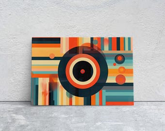 Mid Century Modern, Contemporary, Vinyl Pop Art, Music Art, Vinyl Cover Print, Music Lover, Vinyl Lover, Gift, Modern Art, Retro Decor