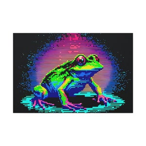 How to Make a Pixel Art Frog - Mega Voxels