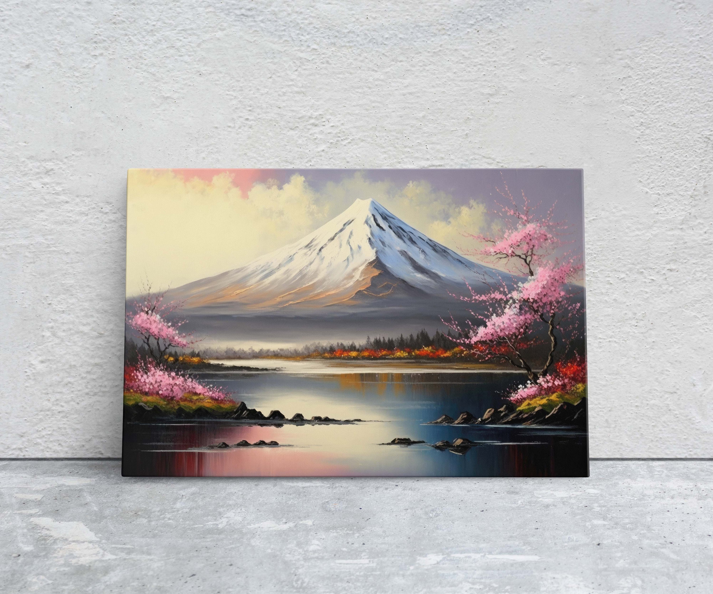 Mt.Fuji oil painting 富士山の絵　油絵　JAPAN s-l1200.jpg