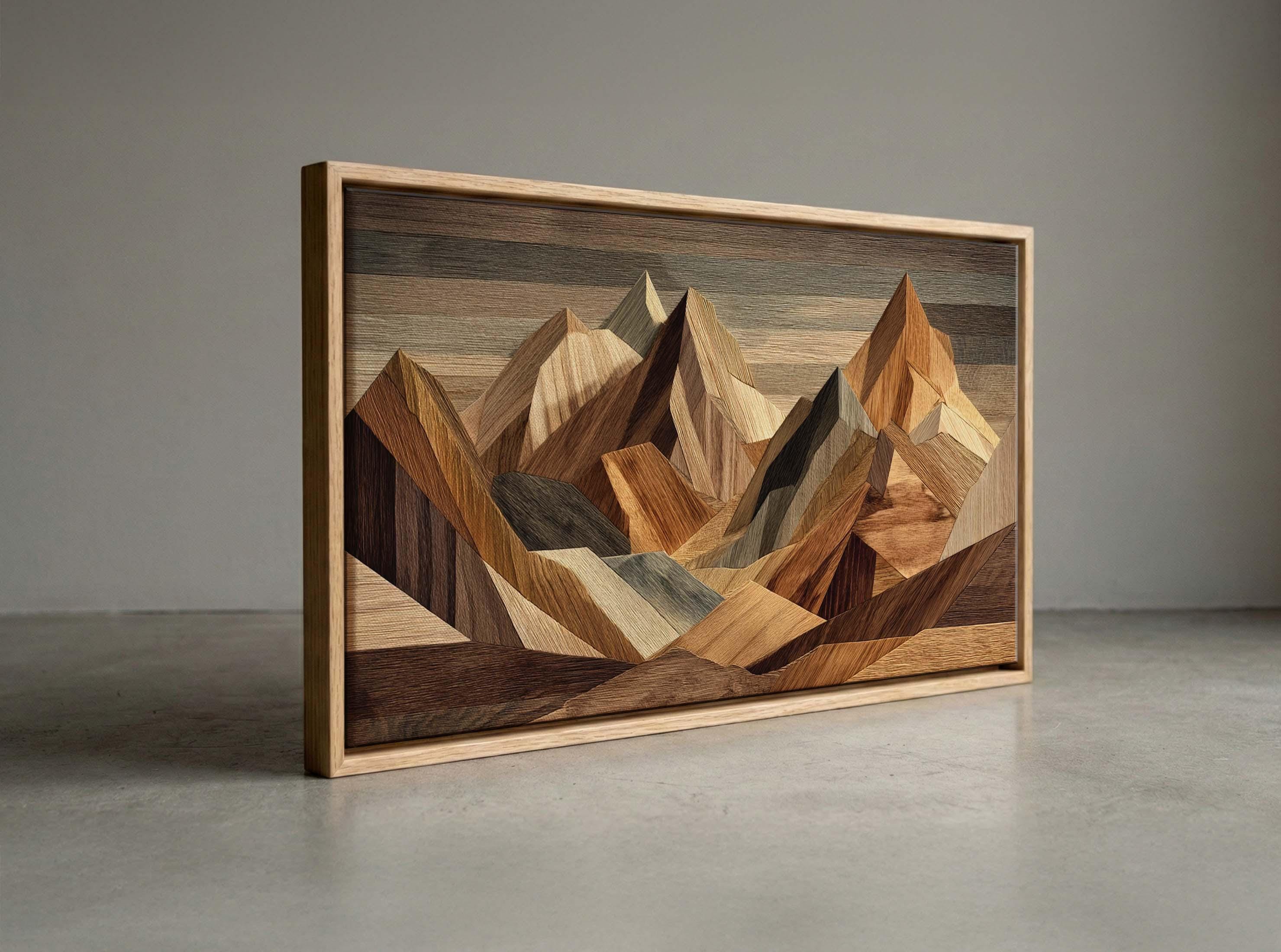 Mountain Mosaic Art - Etsy