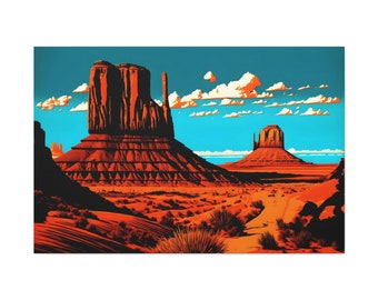 Monument Valley Canvas Ready to Hang