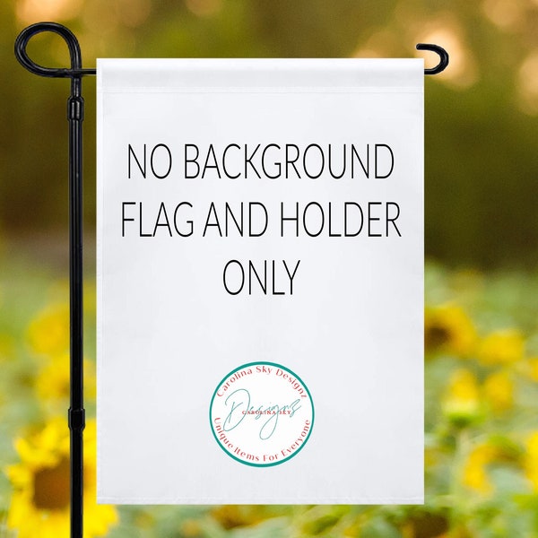 Blank White Garden Flag With No BackgroundMock Up/ Instant Download Blank Garden Flag Mock Up/Garden Flag/Use Your Own Background