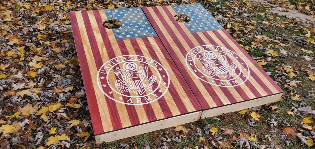 Conjunto de agujeros de maíz del ejército personalizado | Etsy