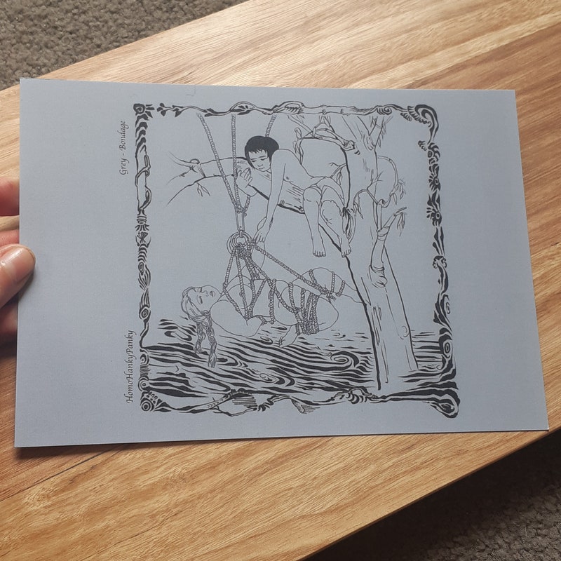 Bondage Artwork Etsy