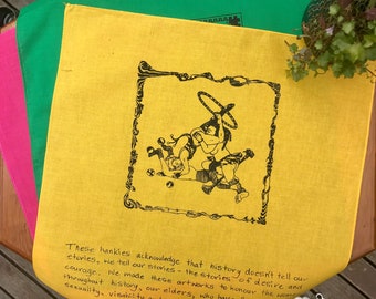 Fabric Hanky- GOLD  - Threesome