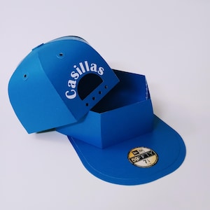 Mini Baseball Hat Box, Sport Cap Box, Favor Box, Baseball Cap Gift Box, Baseball Cap Treat Box, Sport Cap 3D Box