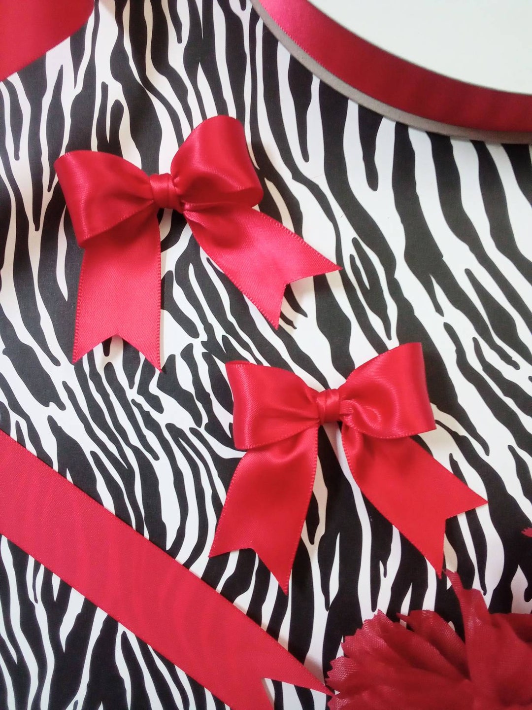 Red Ribbons, Satin Ribbon Bows, Handmade Bows, Bows, Party Supplies ...